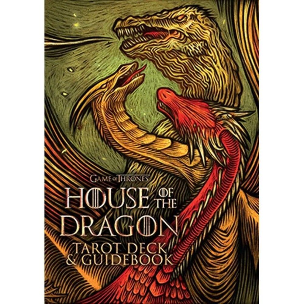 House of the Dragon Tarot Deck and Guide Book Game of Thrones New, Factory Seale